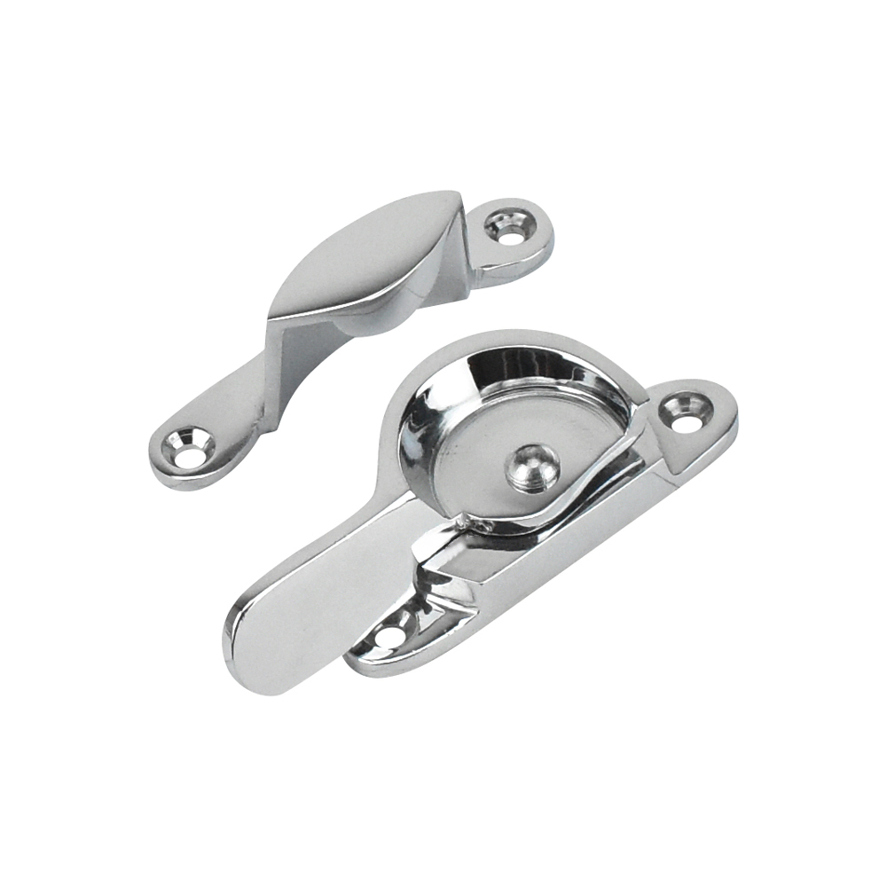 Sash Heritage Fitch Fastener (Non Locking) - Polished Chrome